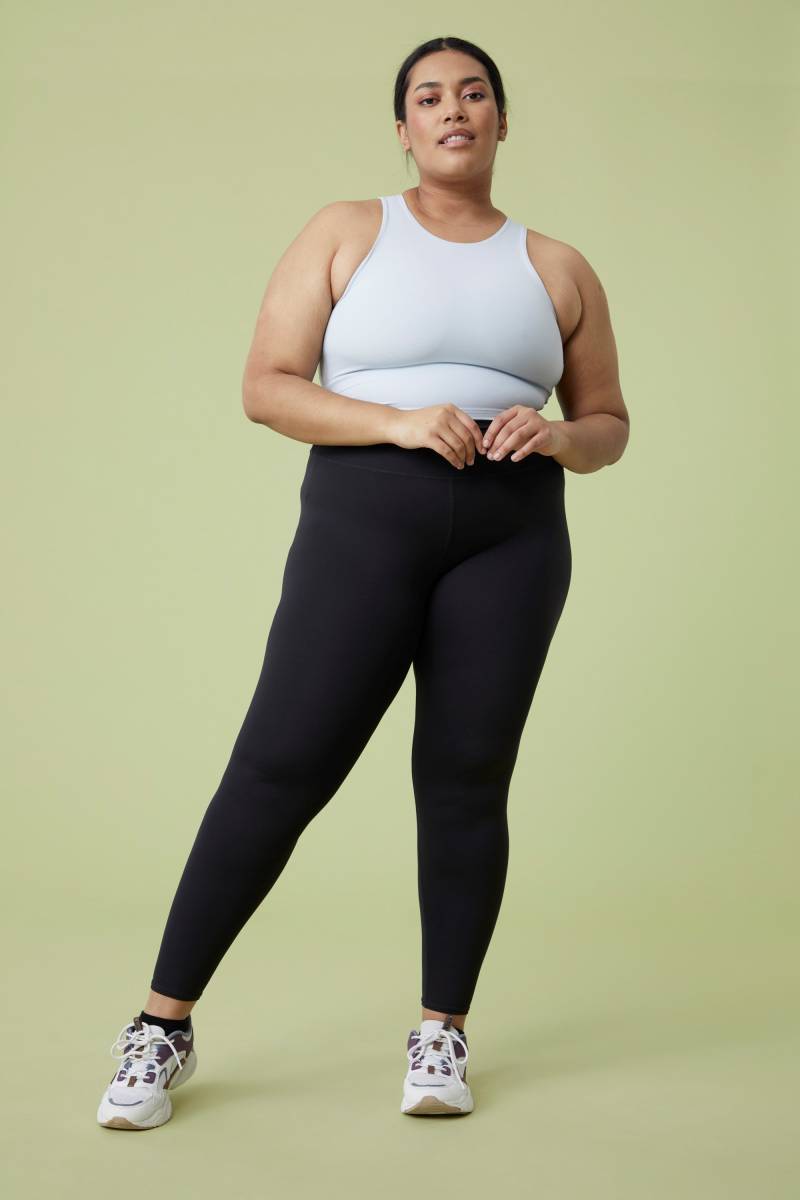 Go Getter Kurzes Damen Tanktop - Blau von Active People