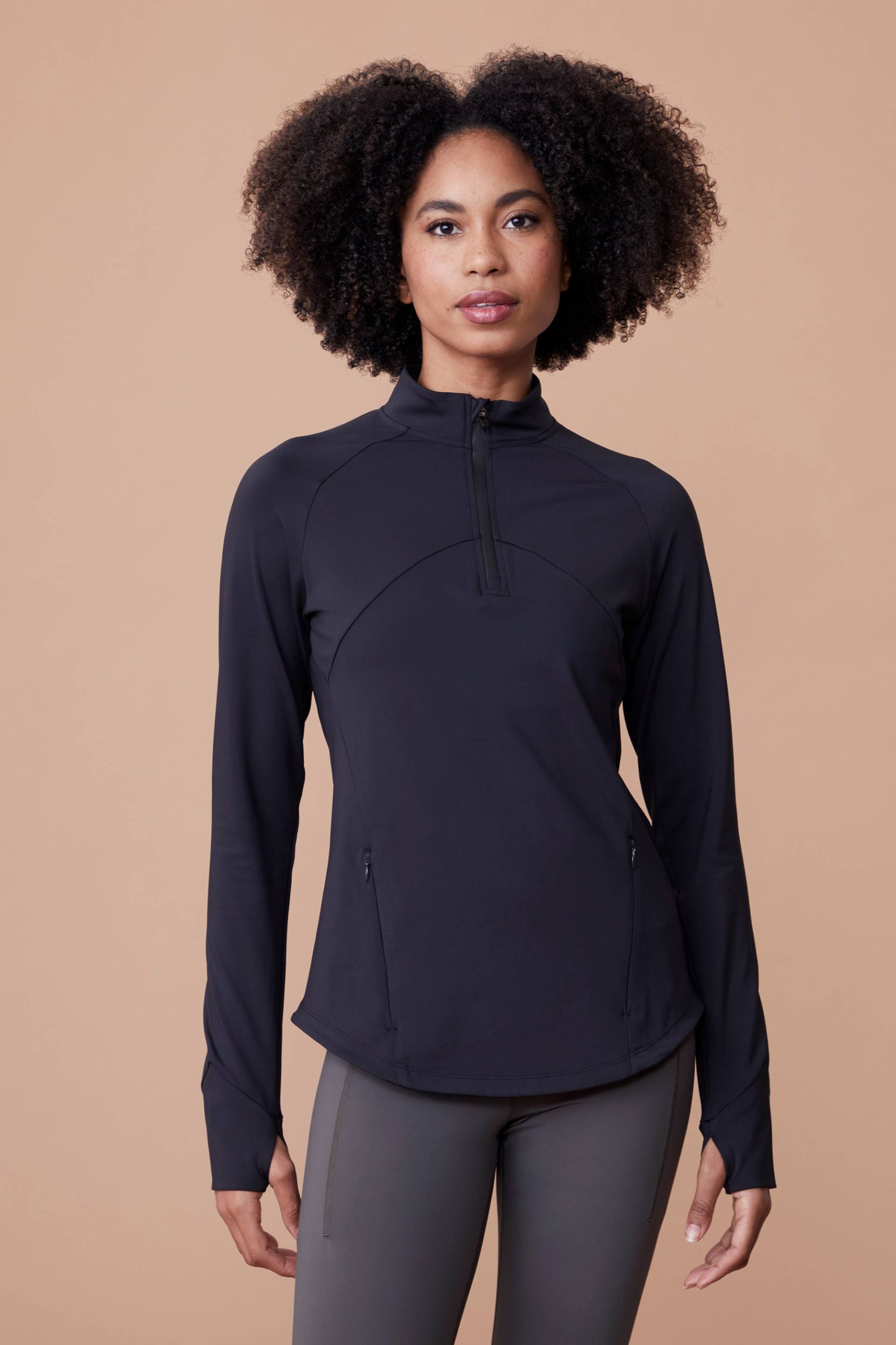 Go Getter Damen-Midlayer - Schwarz von Active People