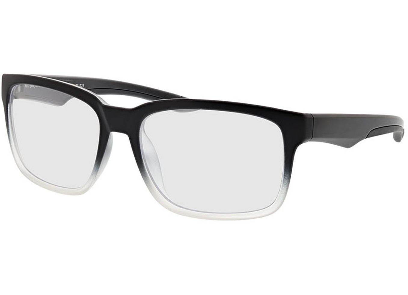 Dynamic - schwarz/transparent Gleitsichtbrille, Vollrand, Rechteckig von Active by Brille24