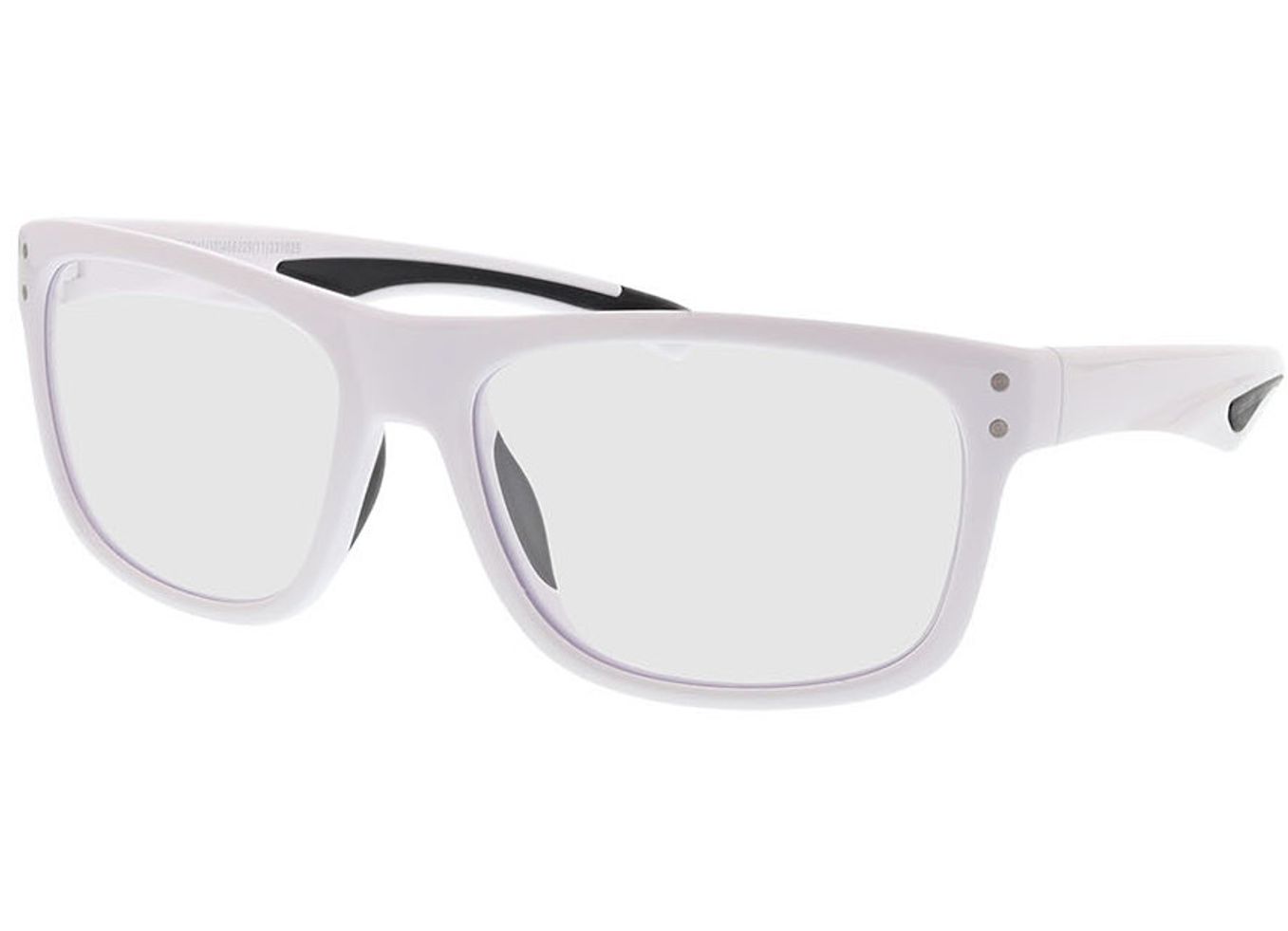 Pace - weiß/schwarz Gleitsichtbrille, Vollrand, Rechteckig von Active by Brille24