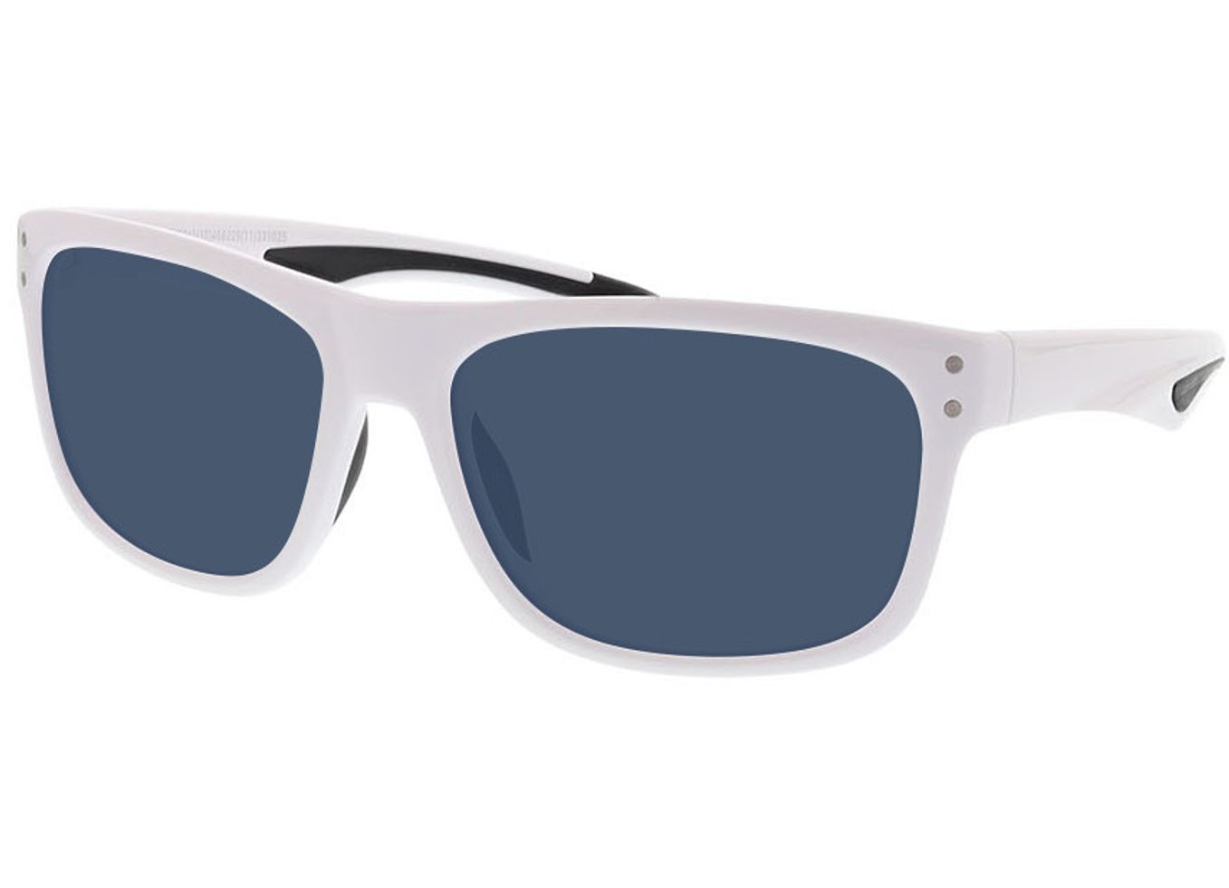 Pace - weiß/schwarz Sonnenbrille ohne Sehstärke, Vollrand, Rechteckig von Active by Brille24