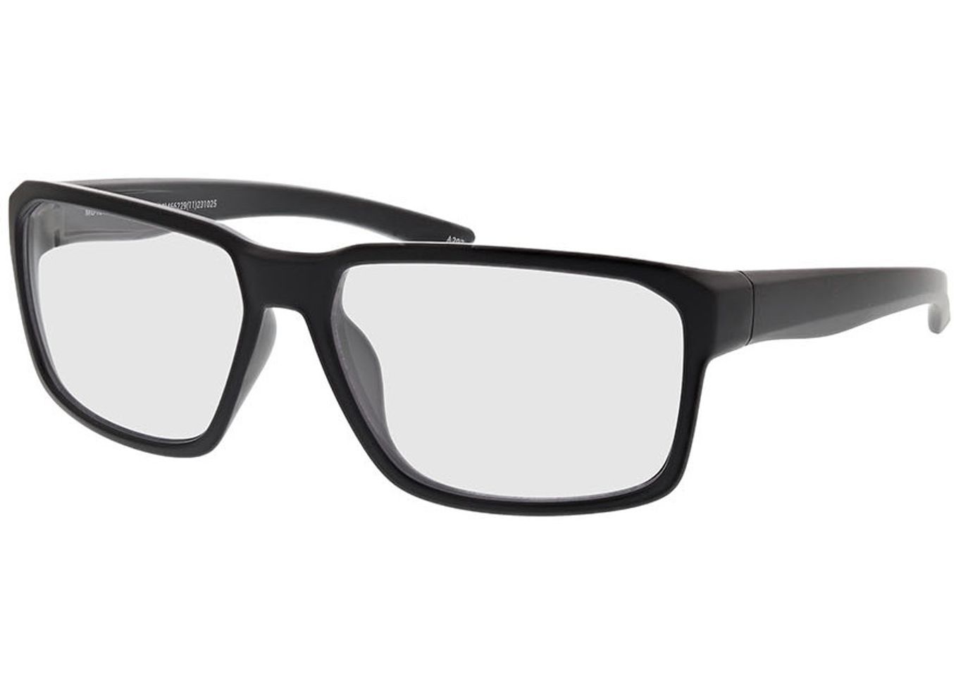 Rocket - matt schwarz Brillengestell inkl. Gläser, Vollrand, Rechteckig von Active by Brille24
