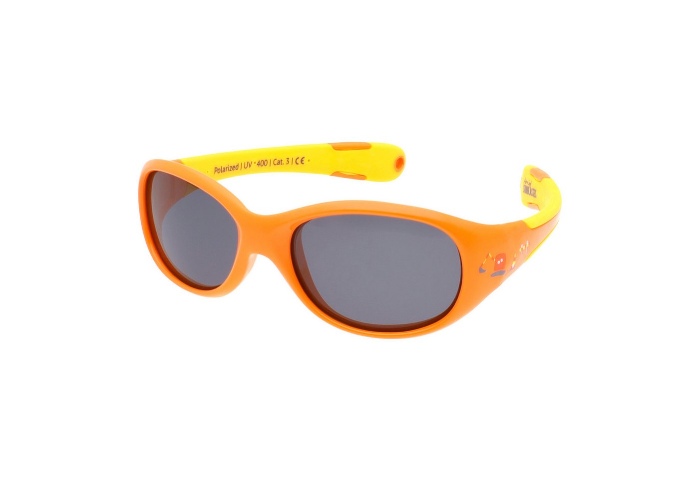 ActiveSol SUNGLASSES Sonnenbrille Baby 0-24 Monate (in bunten Farben & mit pfiffigen Motiven) Polarisiert, BPA-frei, mit Kopfband von ActiveSol SUNGLASSES