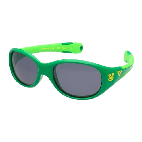 ActiveSol BABY Sonnenbrille 6-24 Monate, 100% UV-Schutz, BPA-frei, polarisiert, verstellbares Band, Prüfengel Bestnoten von ActiveSol