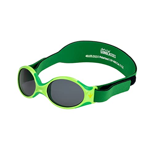 ActiveSol Explorer Baby-Sonnenbrille, 0-18 Monate, Mit Kopfband, UV400 Schutz, polarisiert, BPA frei von ActiveSol