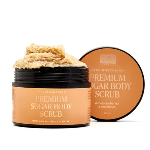 Active Luxe Premium Sugar Scrub – Zuckerpeeling Körper mit Schokolade & Orange Duft für weiche Haut – natürliche Inhaltsstoffe – Körperpflege & Duschpeeling Damen, 220 g Active Luxe Premium Sugar Scrub – Zuckerpeeling Körper mit Schokolade & Orange Duft für weiche Haut – natürliche Inhaltsstoffe – Körperpflege & Duschpeeling Damen, 220 g von Activeluxe cosmetics