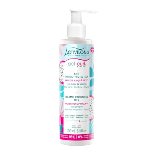 Activilong Acticurl Expert Lace-Thermo Protection – für alle Arten von Locken – Wärmeschutz bis 220 °C – 98 % Inhaltsstoffe natürlichen Ursprungs – hergestellt in Frankreich – 250 ml Activilong Acticurl Expert Lace-Thermo Protection – für alle Arten von Locken – Wärmeschutz bis 220 °C – 98 % Inhaltsstoffe natürlichen Ursprungs – hergestellt in Frankreich – 250 ml von Activilong