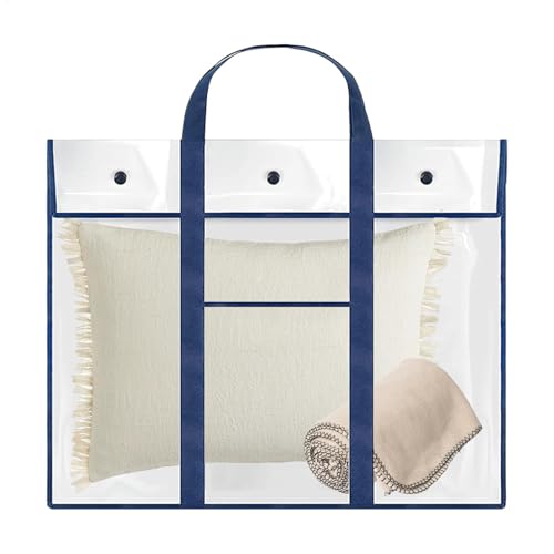 Acunny Artwork -Aufbewahrungstasche, Poster -Aufbewahrungstasche,Klarer wasserdichte Kunstorganisator Posterbeutel - PVC -Bulletin -Board -Halter, Speicherorganisator mit Griff und Tasche zum von Acunny