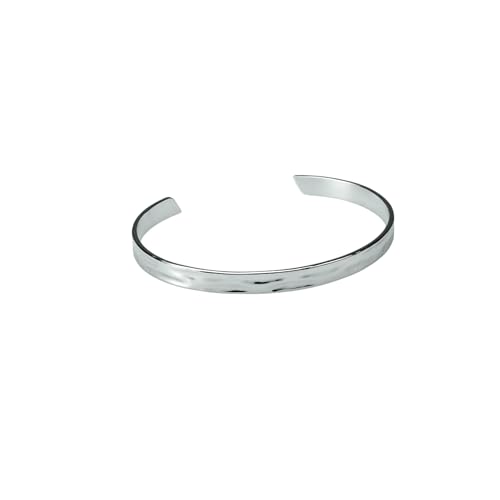 Acura-Styles Armreif Herren Edelstahl Cuff Armband Männer Armband Silber Gehämmert Armspange Edler Schmuck Modern Business Outfit Herren Größe Anpassbar Zeitloser Herrenschmuck Geschenke für Männer Acura-Styles Armreif Herren Edelstahl Cuff Armband Männer Armband Silber Gehämmert Armspange Edler Schmuck Modern Business Outfit Herren Größe Anpassbar Zeitloser Herrenschmuck Geschenke für Männer von Acura-Styles