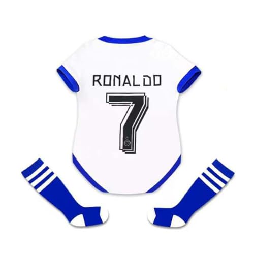 Acuryx Kinder Baby Strampler Shirt mit Socken mit Wunschname + Nummer Jersey da Basket Fußball Overalls Baby Jungen Mädchen Bekleidungssets 80 von Acuryx