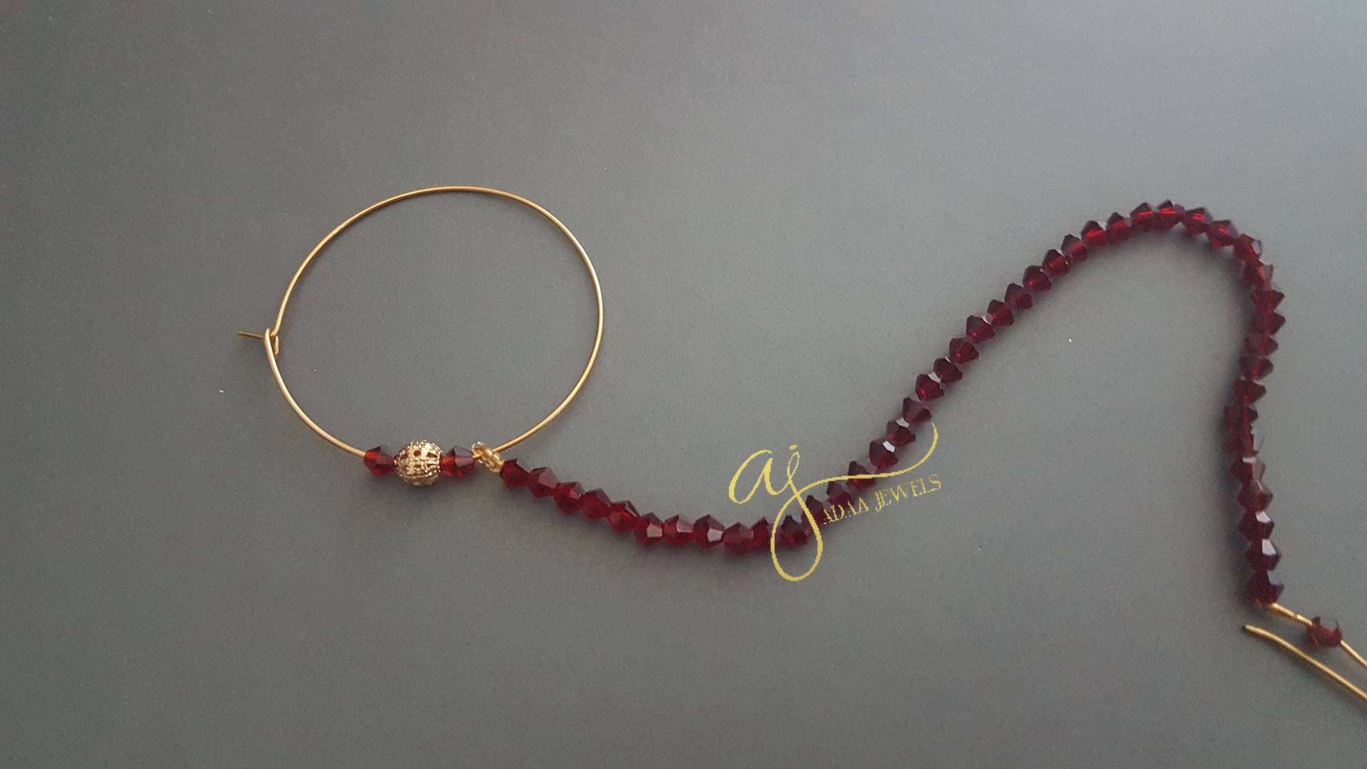 Nasenring Nathni Sabyasachi Nasennadeln Ohrstecker Kundan Schmuck Pakistani Rot Vergoldet Personalisiert Designer Nasenring Nathni Sabyasachi Nasennadeln Ohrstecker Kundan Schmuck Pakistani Rot Vergoldet Personalisiert Designer von AdaaJewels