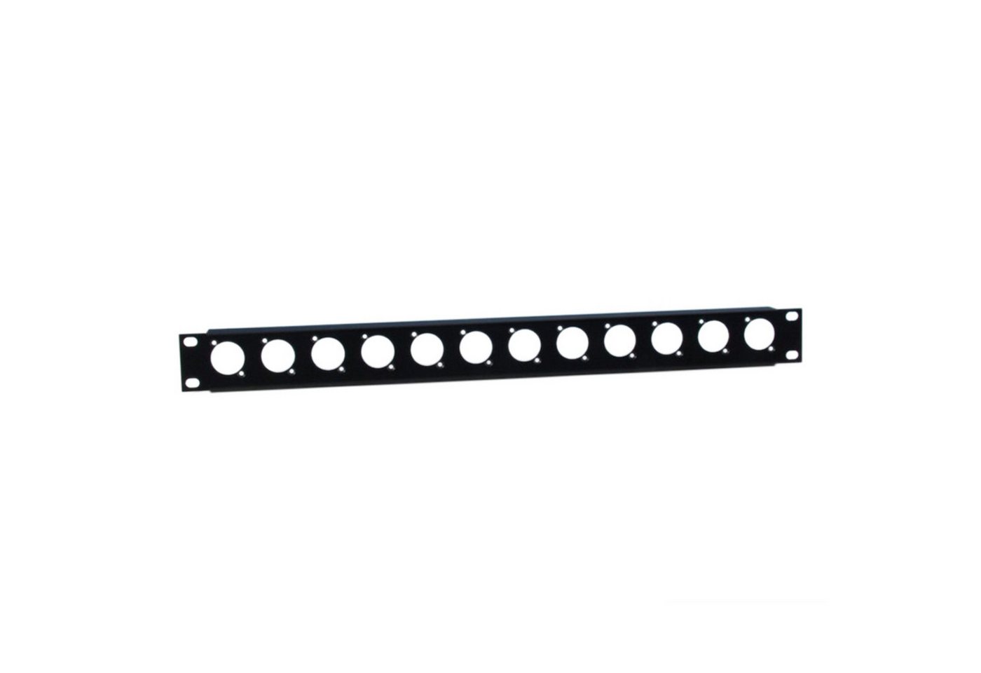 Adam Hall Koffer, 19" U-Rackblende 1 HE mit Zugentlastung, 12 Buchsen - Rackblende Adam Hall Koffer, 19" U-Rackblende 1 HE mit Zugentlastung, 12 Buchsen - Rackblende von Adam Hall