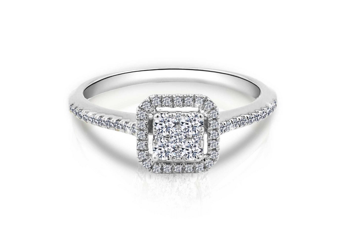 Adam & Eve Diamantring Solitärring Goldring • 585/- Gold "AE33" von Adam & Eve