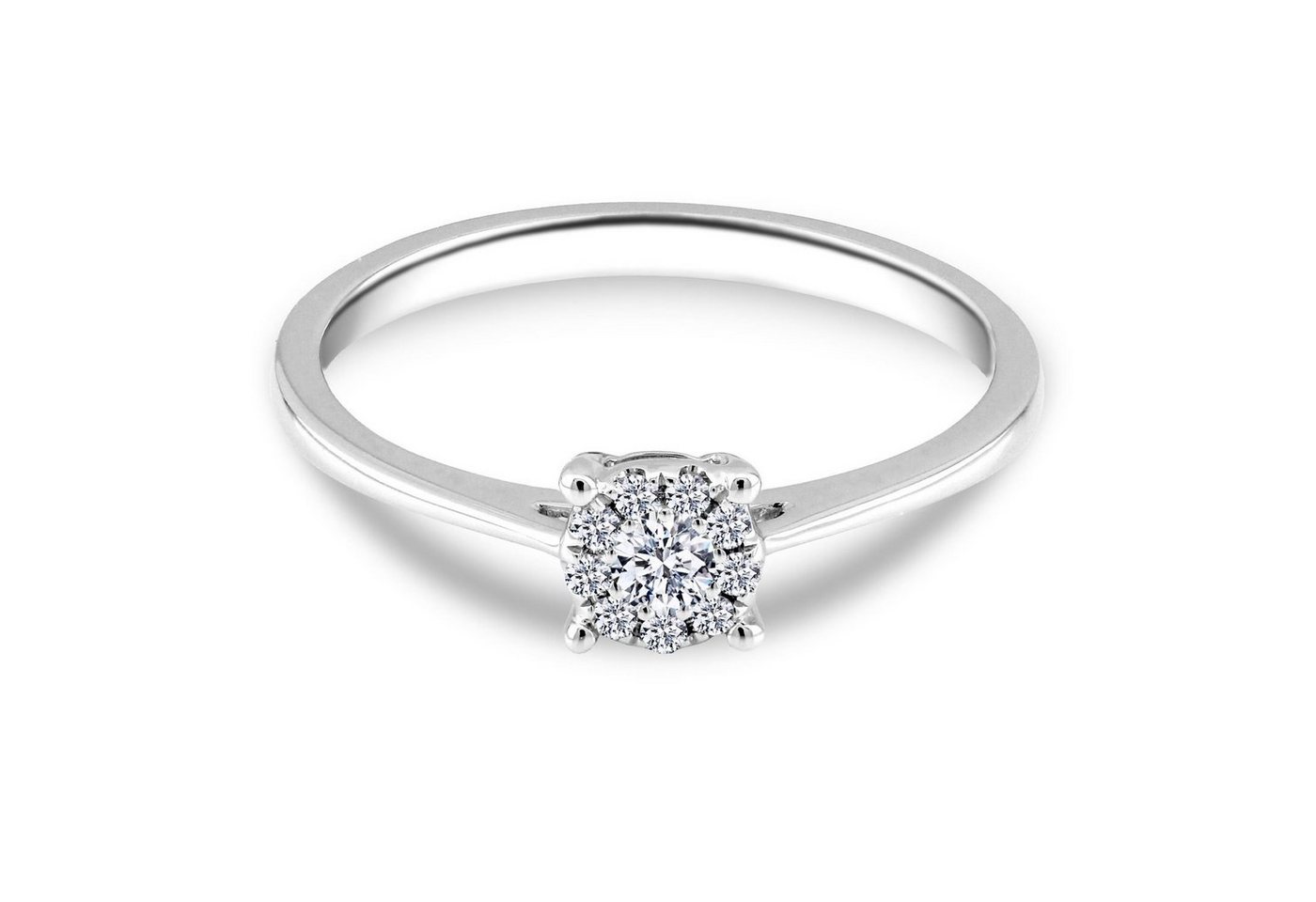 Adam & Eve Diamantring Verlobungsring - Goldring • 585/- Gold "AE31" - Solitärring von Adam & Eve