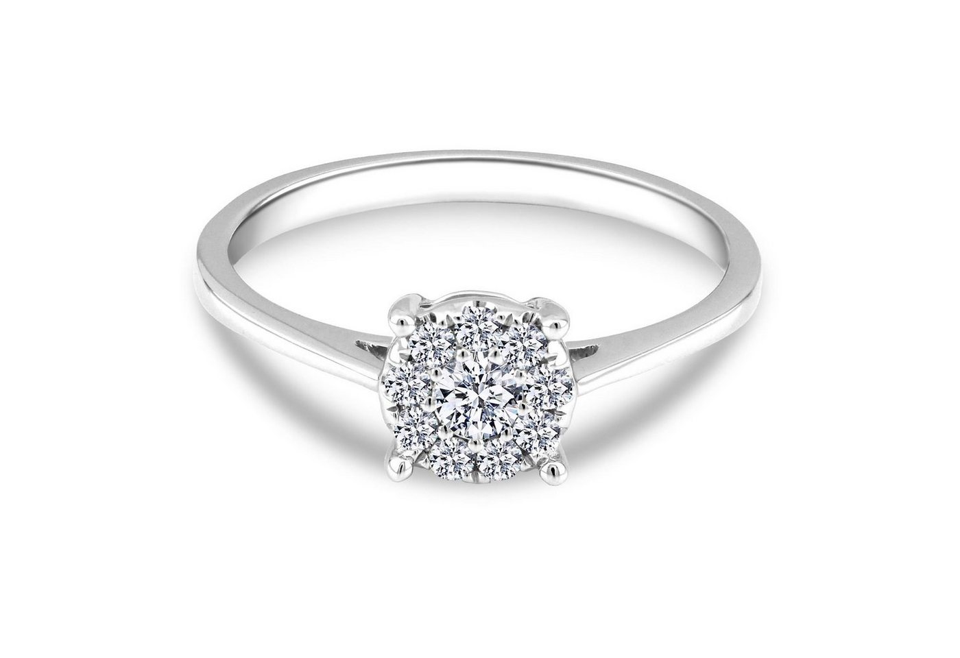 Adam & Eve Diamantring Verlobungsring - Goldring • 585/- Gold "AE31" - Solitärring von Adam & Eve