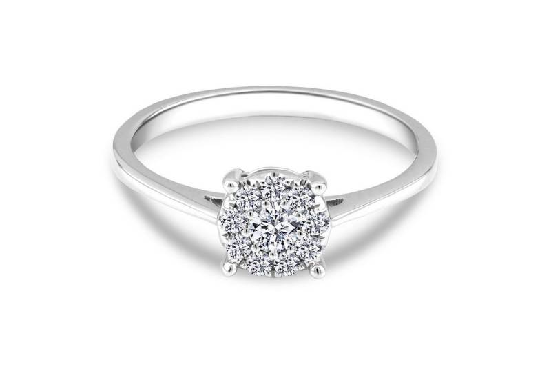 Adam & Eve Diamantring Verlobungsring - Goldring • 585/- Gold "AE31" - Solitärring von Adam & Eve