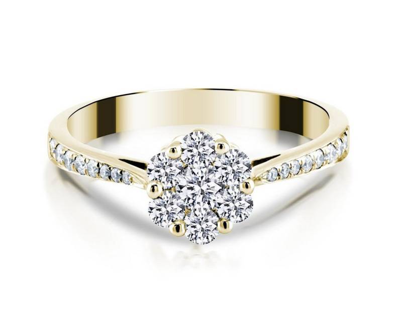 Adam & Eve Verlobungsring "AE21" Brillant 585/- Gelbgold 0,35 ct. von Adam & Eve