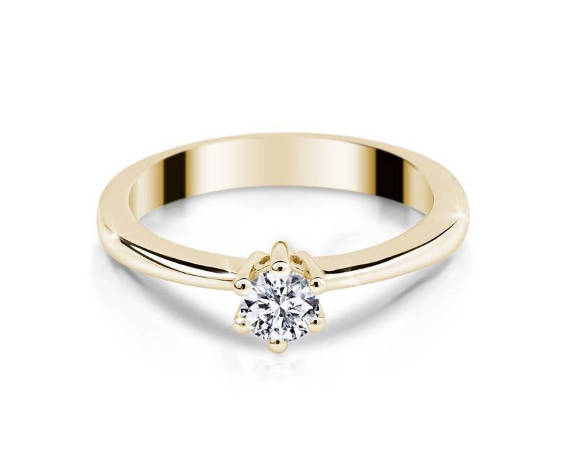 Adam & Eve Verlobungsring Brillantring 585/- Gelbgold 0,15 ct., inklusive Echtheitszertifikat - Gravur möglich von Adam & Eve