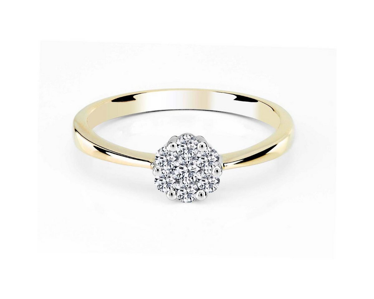 Adam & Eve Verlobungsring Brillantring 585/- Gelbgold 0,15 ct. / 0,25 ct. / 0,40 ct., inklusive Echtheitszertifikat - Gravur möglich von Adam & Eve