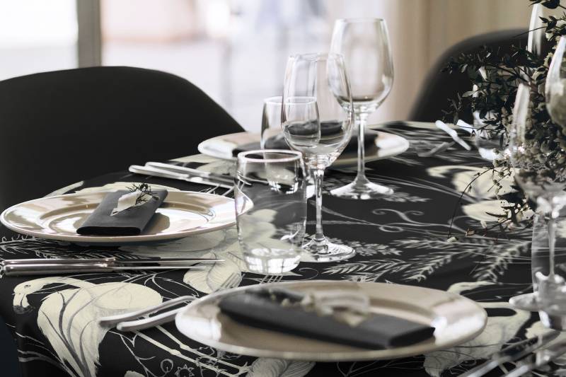 Adam Tischdecke "Eden" aus 100% Bio-Baumwolle von Adam