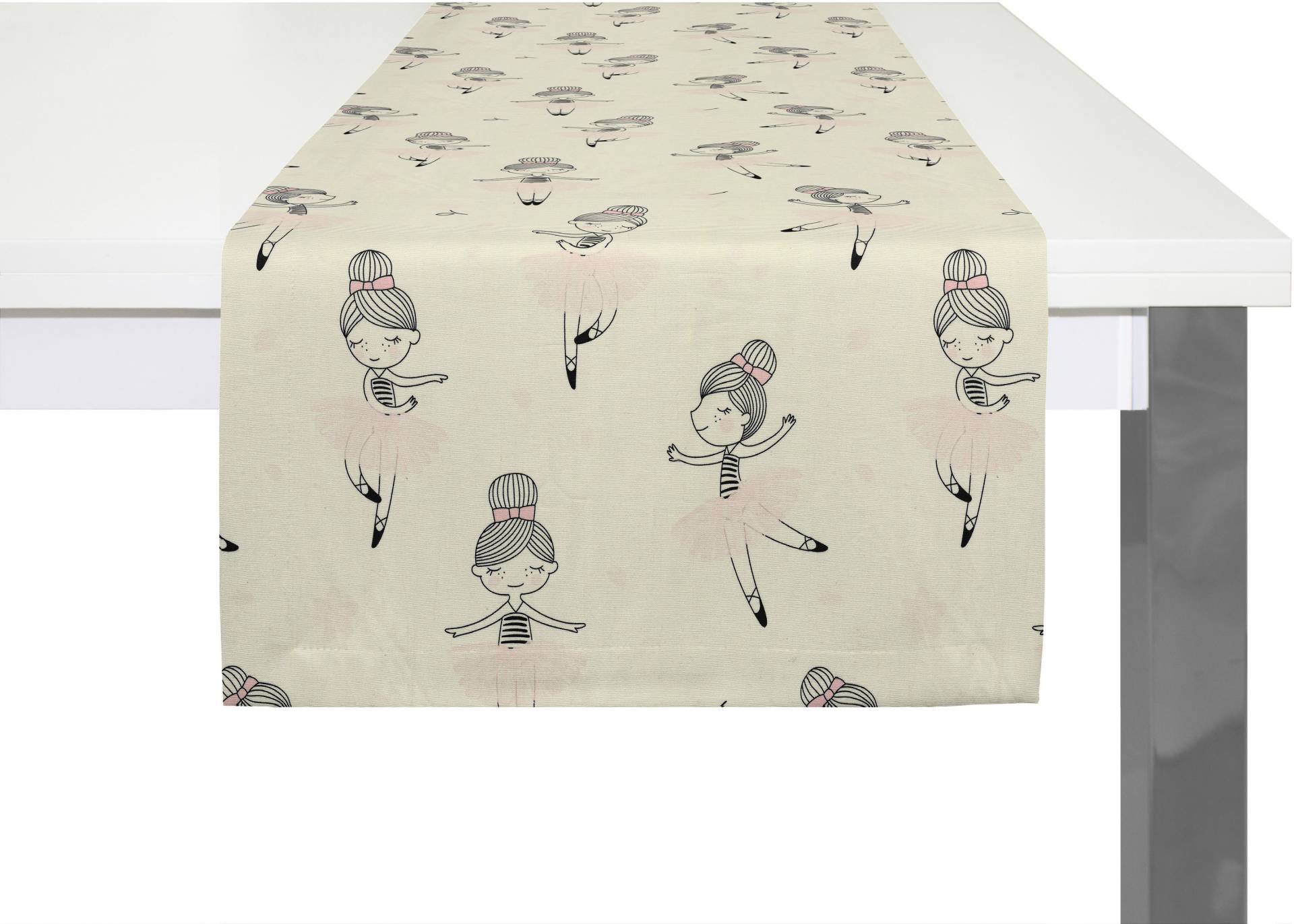 Adam Tischläufer "Ballerina" GOTS organic,zertifiziert durch CERES 0242für Kinder von Adam