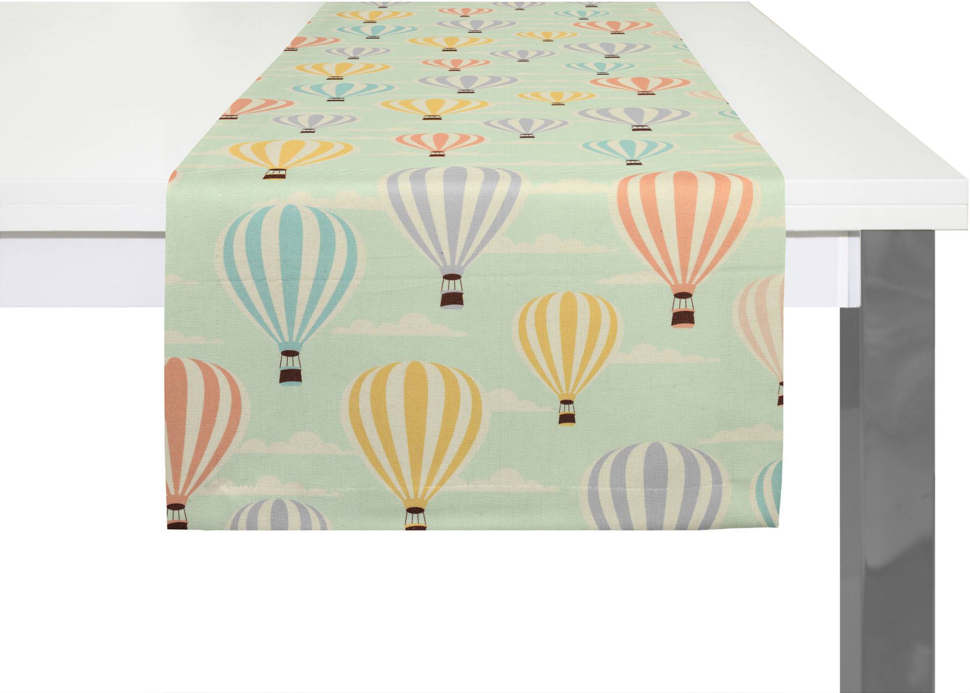 Adam Tischläufer "Balloons" GOTS organic,zertifiziert durch CERES 0242für Kinder von Adam