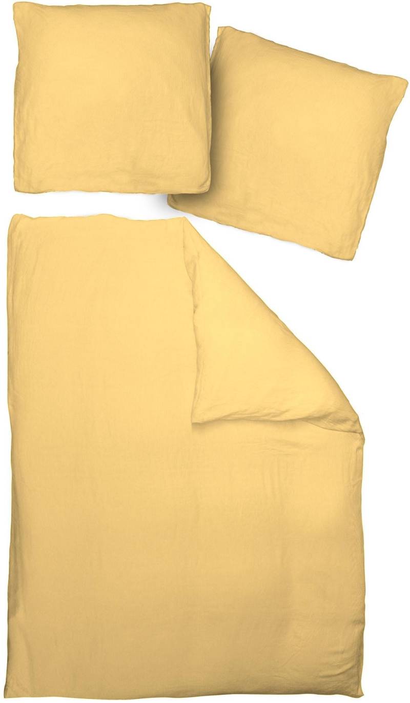 Adam Bettwäsche "Uni Collection light" 2 Stk. tlg. aus 100 % Bio-Baumwolle, 2 teilig - Bettwäsche Set von Adam