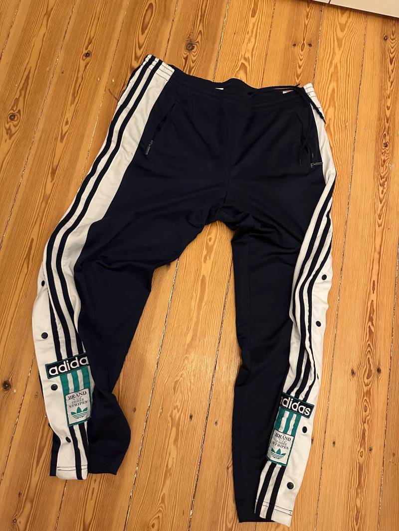Adidas Jogginghose Hose Size L Vintage 90Er Track Knopfhose von Adamd23456