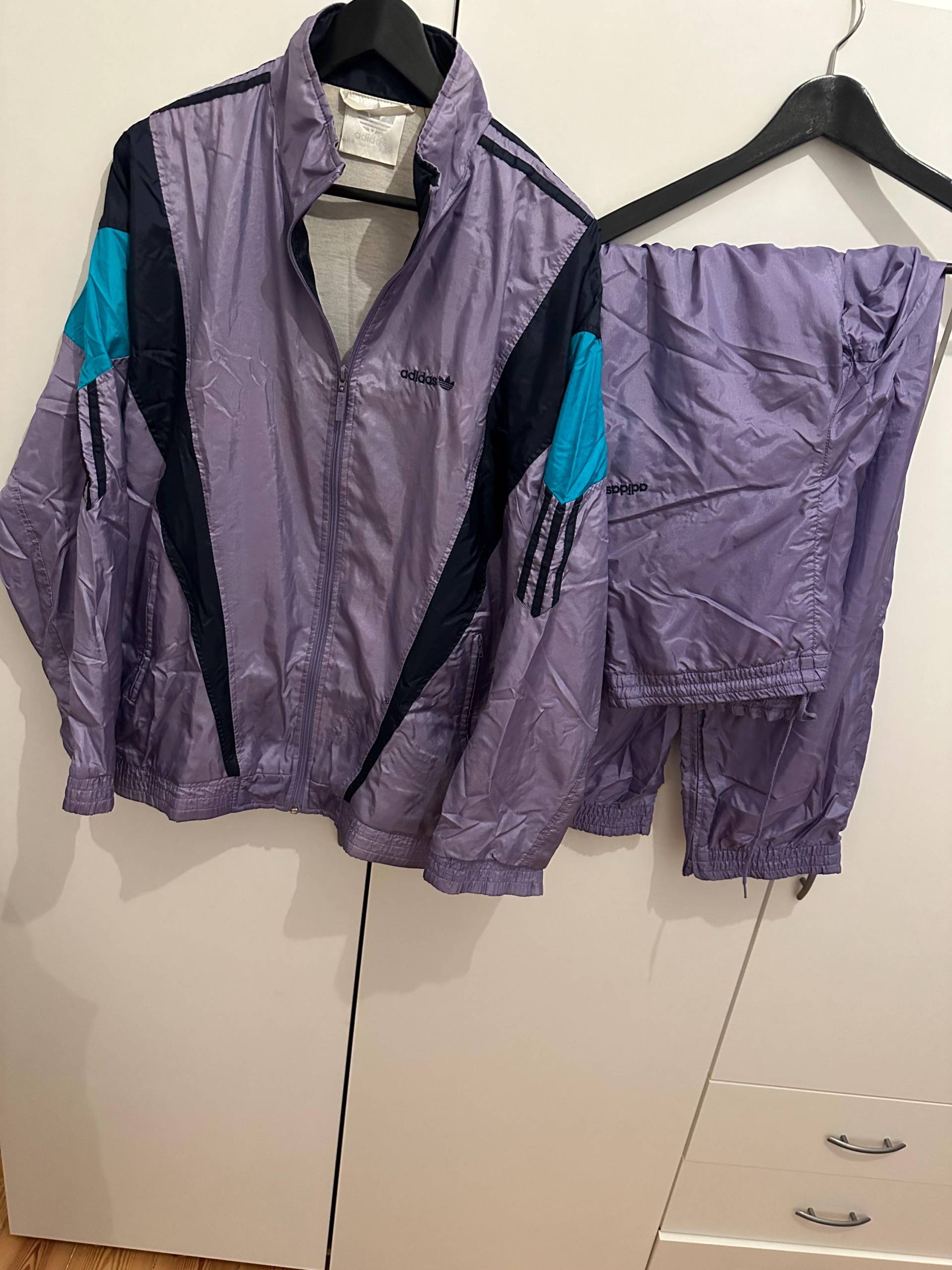 Adidas Trainingsanzug Size L Retro Vintage Tracksuit von Adamd23456