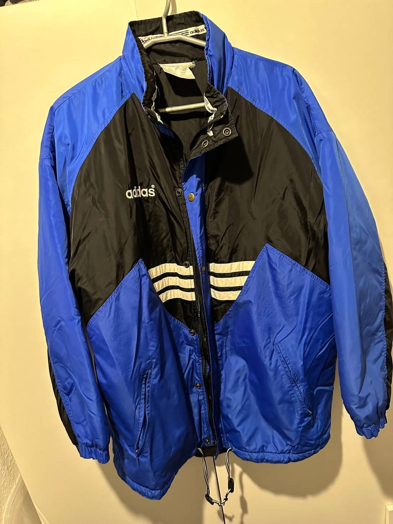 Adidas Trainingsjacke Jacke Size L Retro Vintage Track Jacket Schalke 04 von Adamd23456