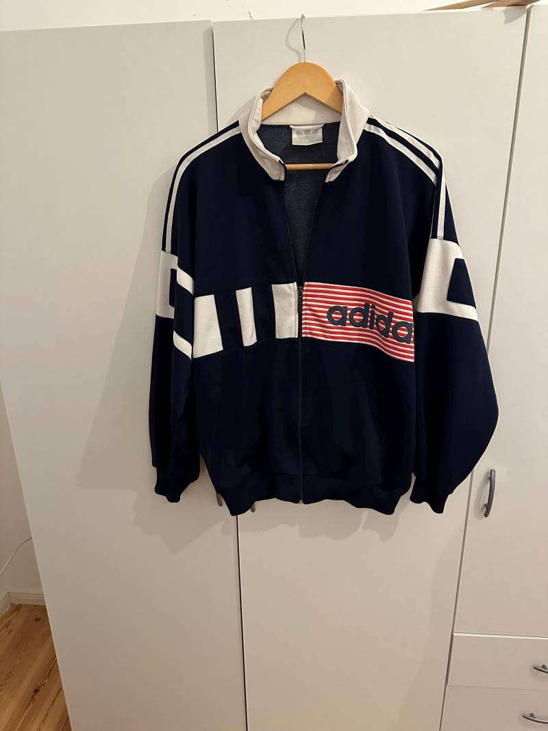 Adidas Windbreaker Jacke Size L Retro Vintage Track Jacket von Adamd23456