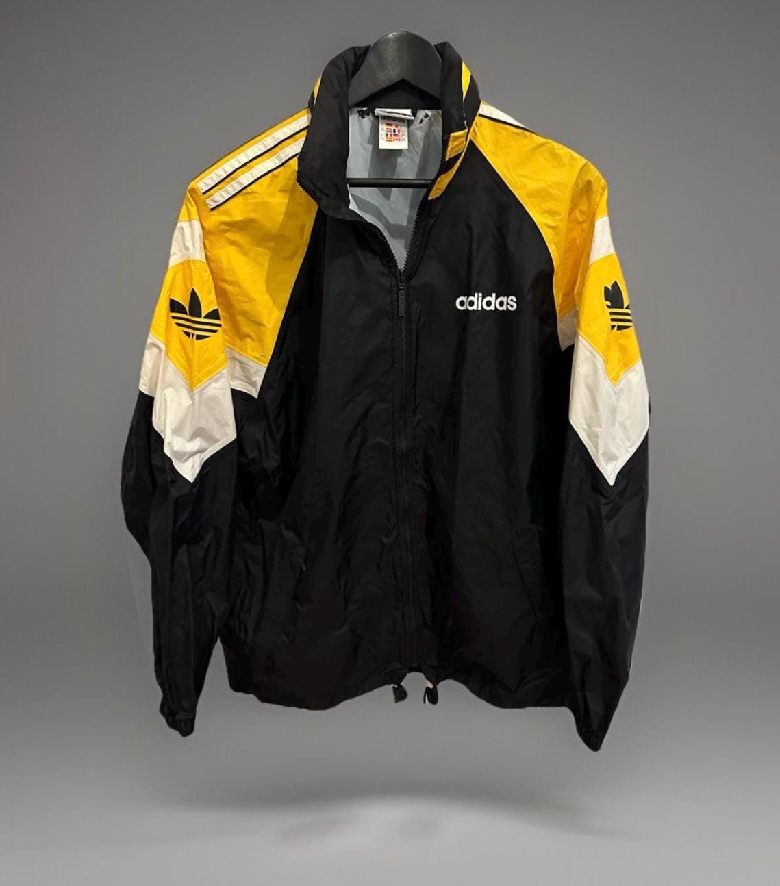 Adidas Windbreaker Jacke Size M-L Retro Vintage Track Jacket Regenjacke von Adamd23456