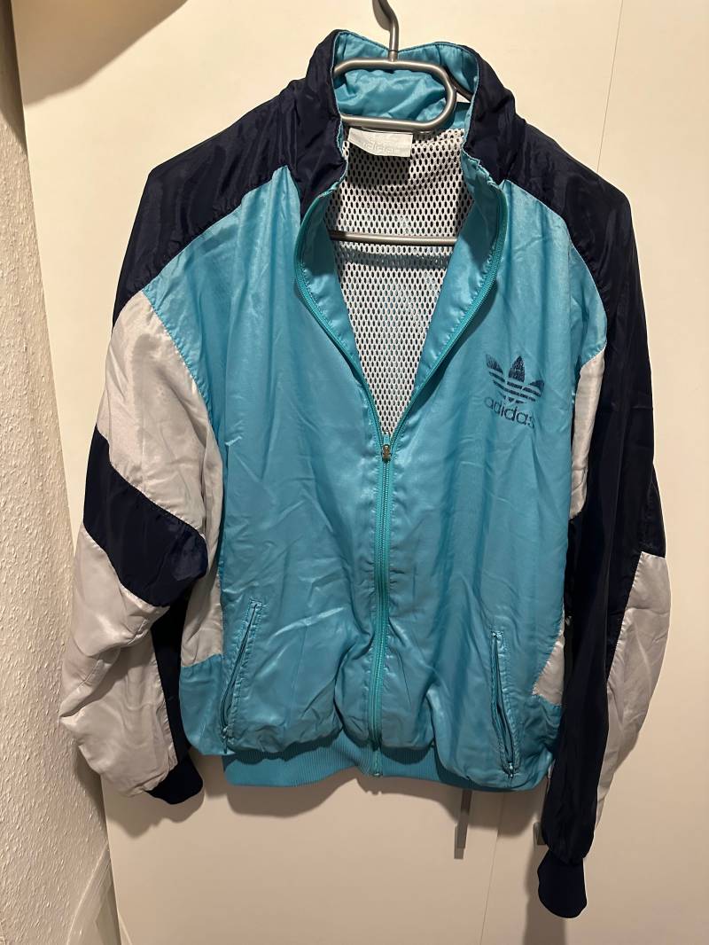 Adidas Windbreaker Jacke Size M Retro Vintage Track Jacket von Adamd23456