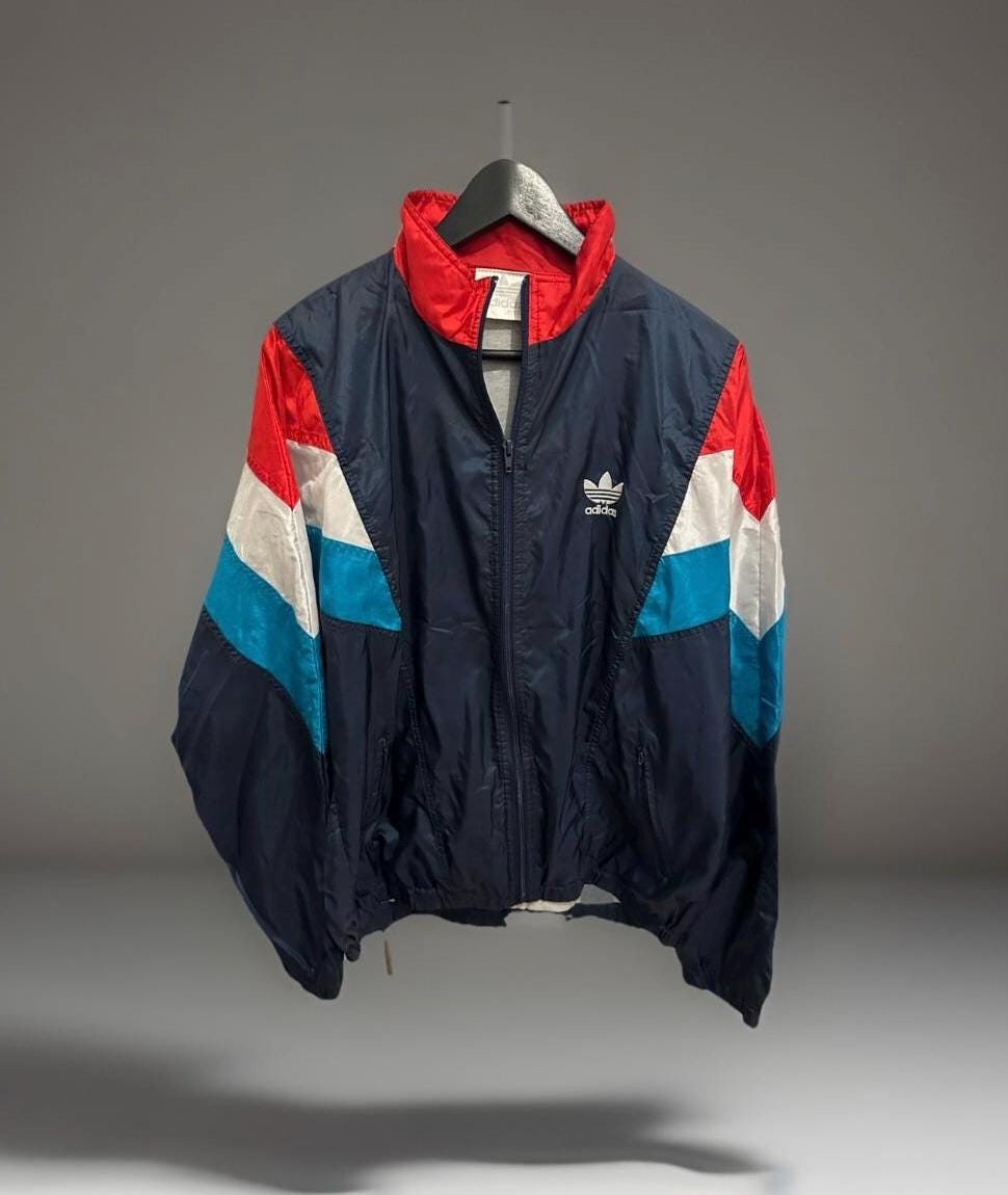 Adidas Windbreaker Jacke Size M Retro Vintage Track Jacket von Adamd23456