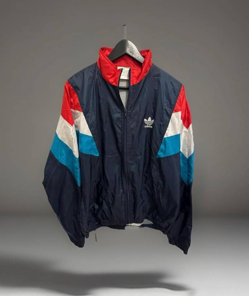 Adidas Windbreaker Jacke Size M Retro Vintage Track Jacket von Adamd23456