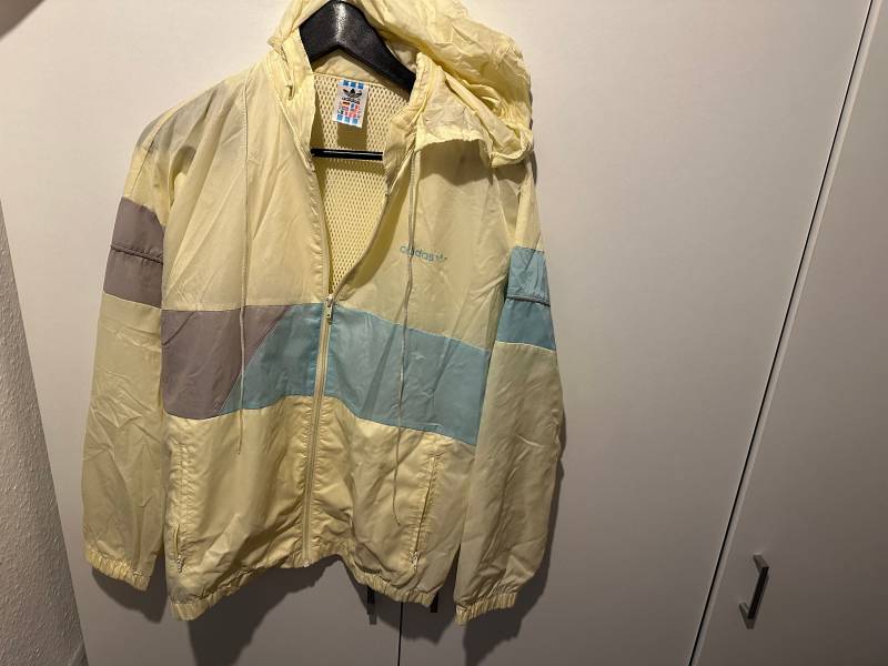 Adidas Windbreaker Jacke Size M Retro Vintage Track Jacket von Adamd23456