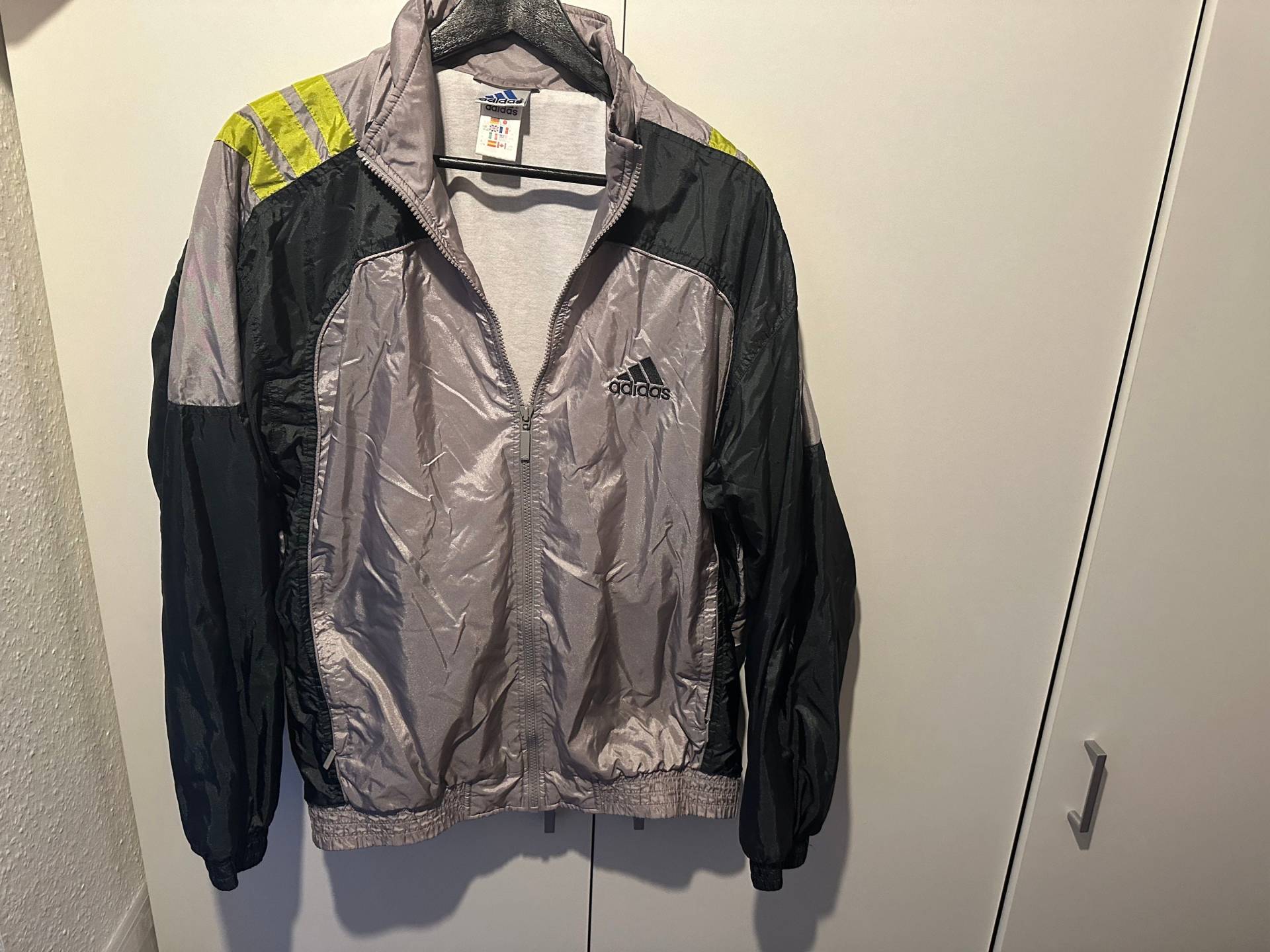 Adidas Windbreaker Jacke Size M Retro Vintage Track Jacket von Adamd23456
