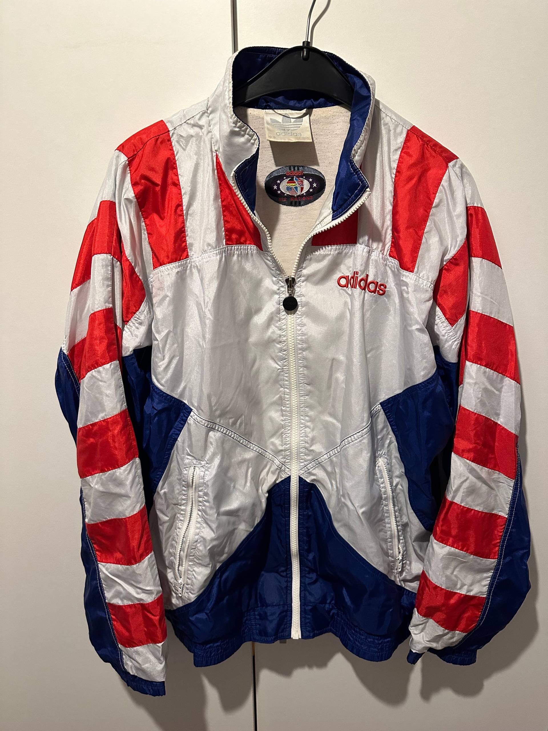 Adidas Windbreaker Jacke Size M Retro Vintage Track Jacket Adidas Windbreaker Jacke Size M Retro Vintage Track Jacket von Adamd23456
