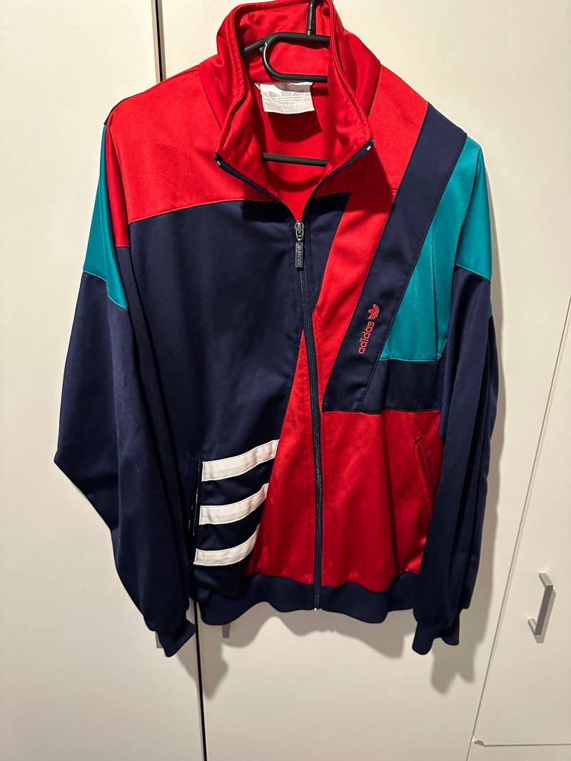 Adidas Windbreaker Jacke Size M Retro Vintage Track Jacket von Adamd23456