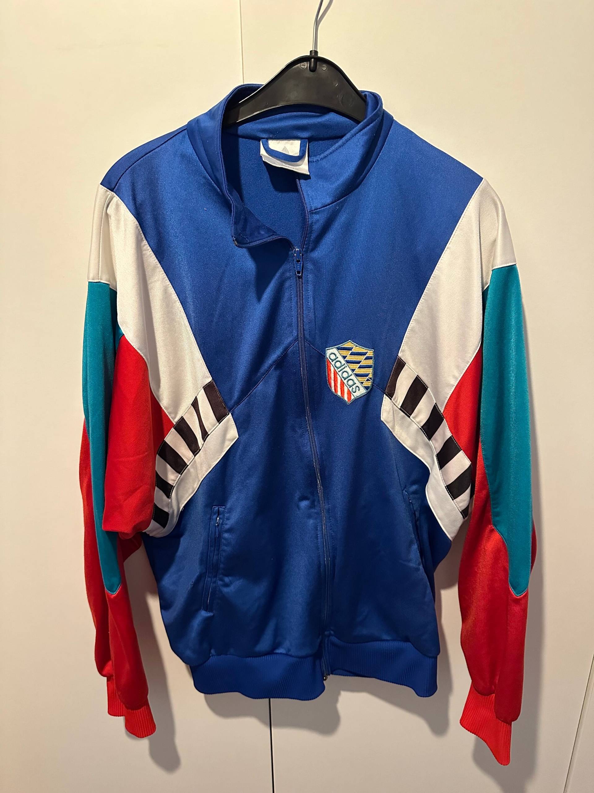 Adidas Windbreaker Jacke Size M Retro Vintage Track Jacket von Adamd23456