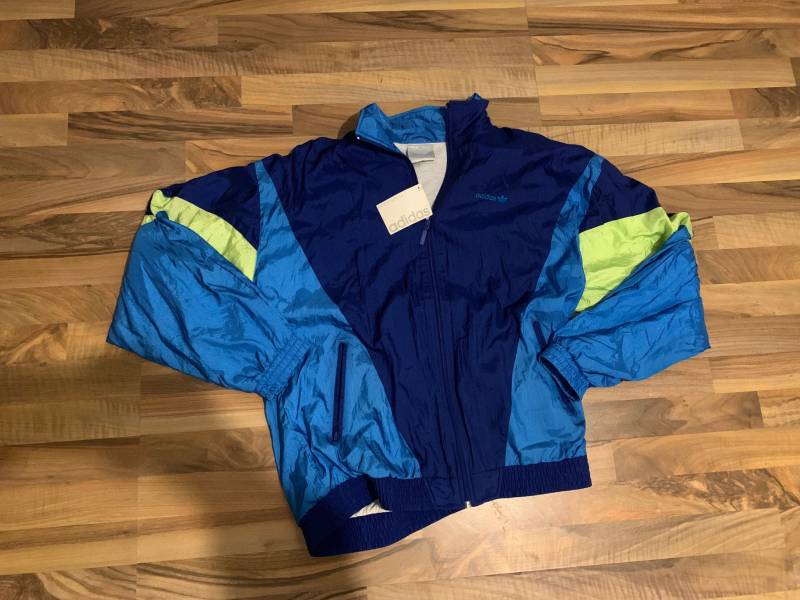 Adidas Windbreaker Jacke Size Xl Retro Vintage Track Jacket Nwt von Adamd23456