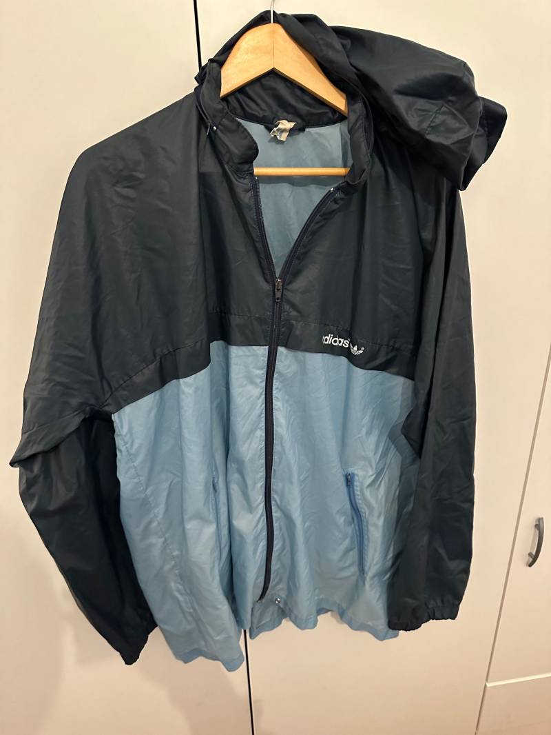 Adidas Windbreaker Jacke Size Xl Retro Vintage Track Jacket Regenjacke von Adamd23456