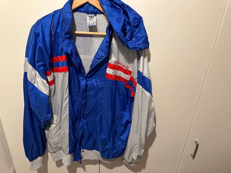 Adidas Windbreaker Jacke Size Xl Retro Vintage Track Jacket von Adamd23456