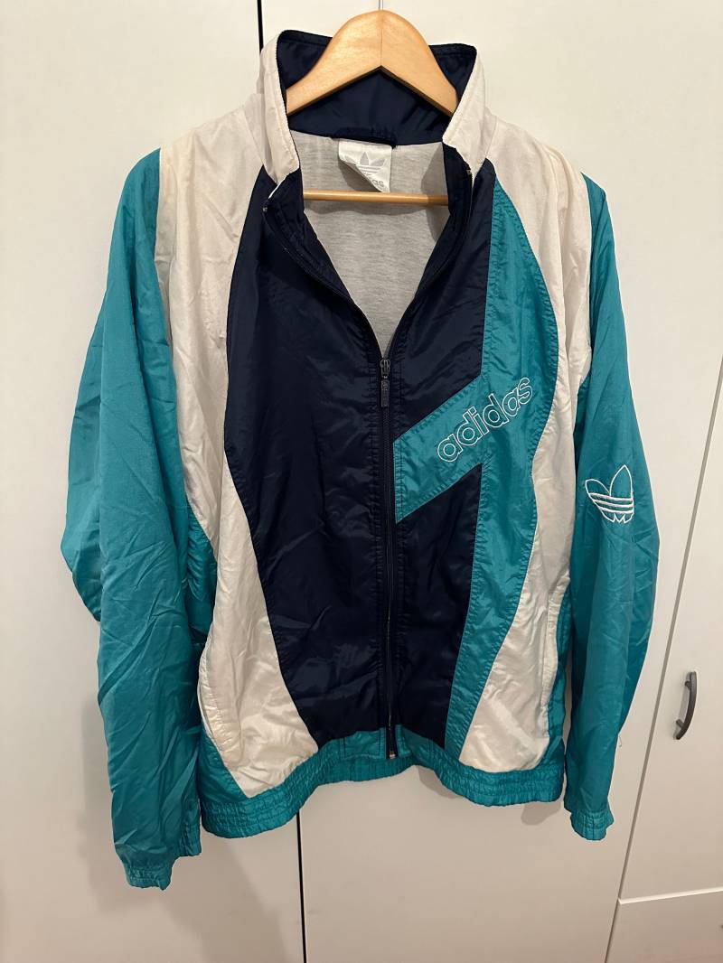 Adidas Windbreaker Jacke Size Xl Retro Vintage Track Jacket von Adamd23456