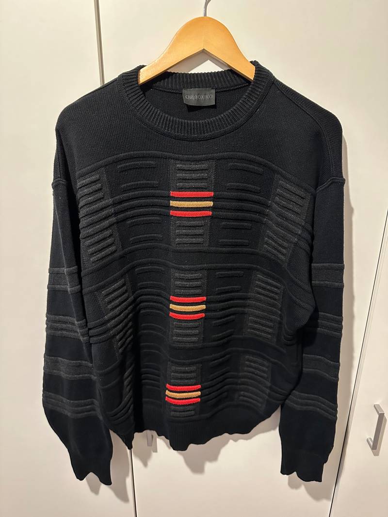 Carlo Colucci Pullover Size L Retro Vintage Carlo Sweatshirt von Adamd23456