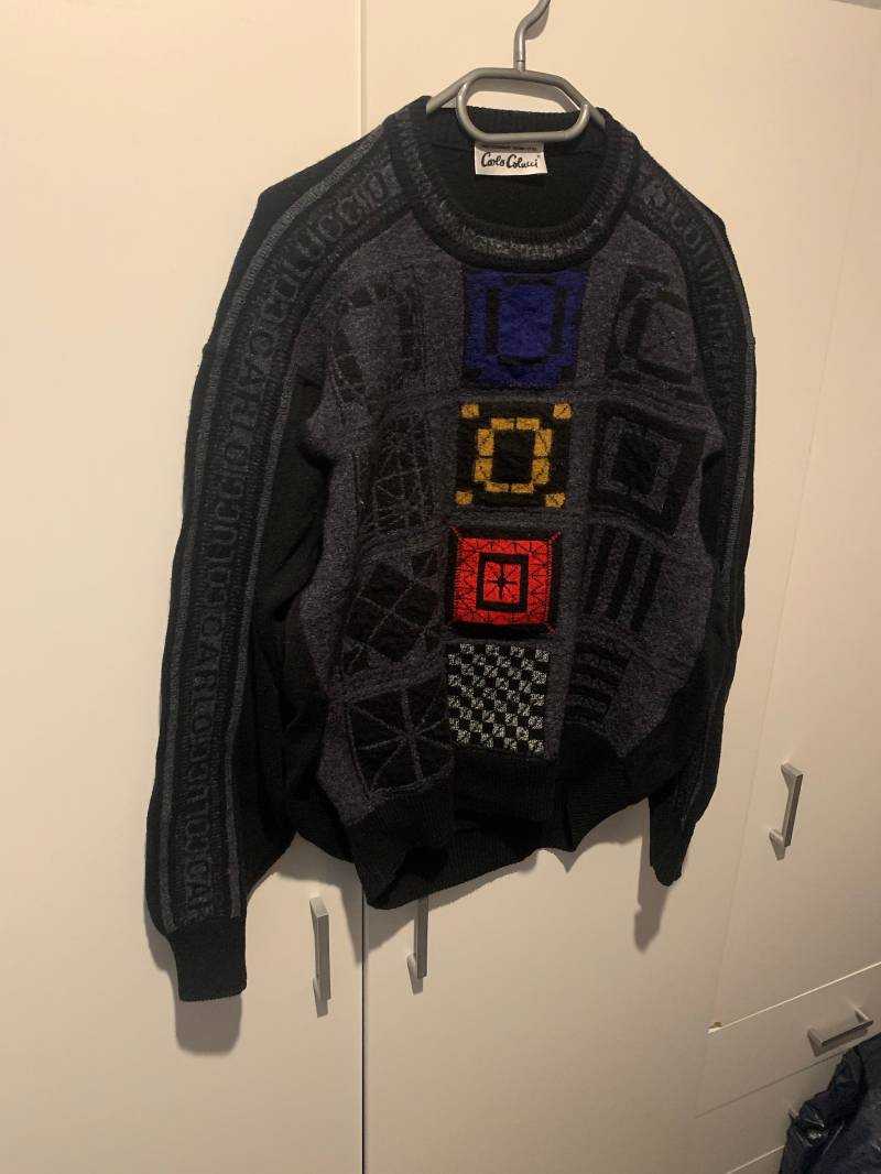 Carlo Colucci Pullover Size S Retro Vintage Carlo Sweatshirt von Adamd23456