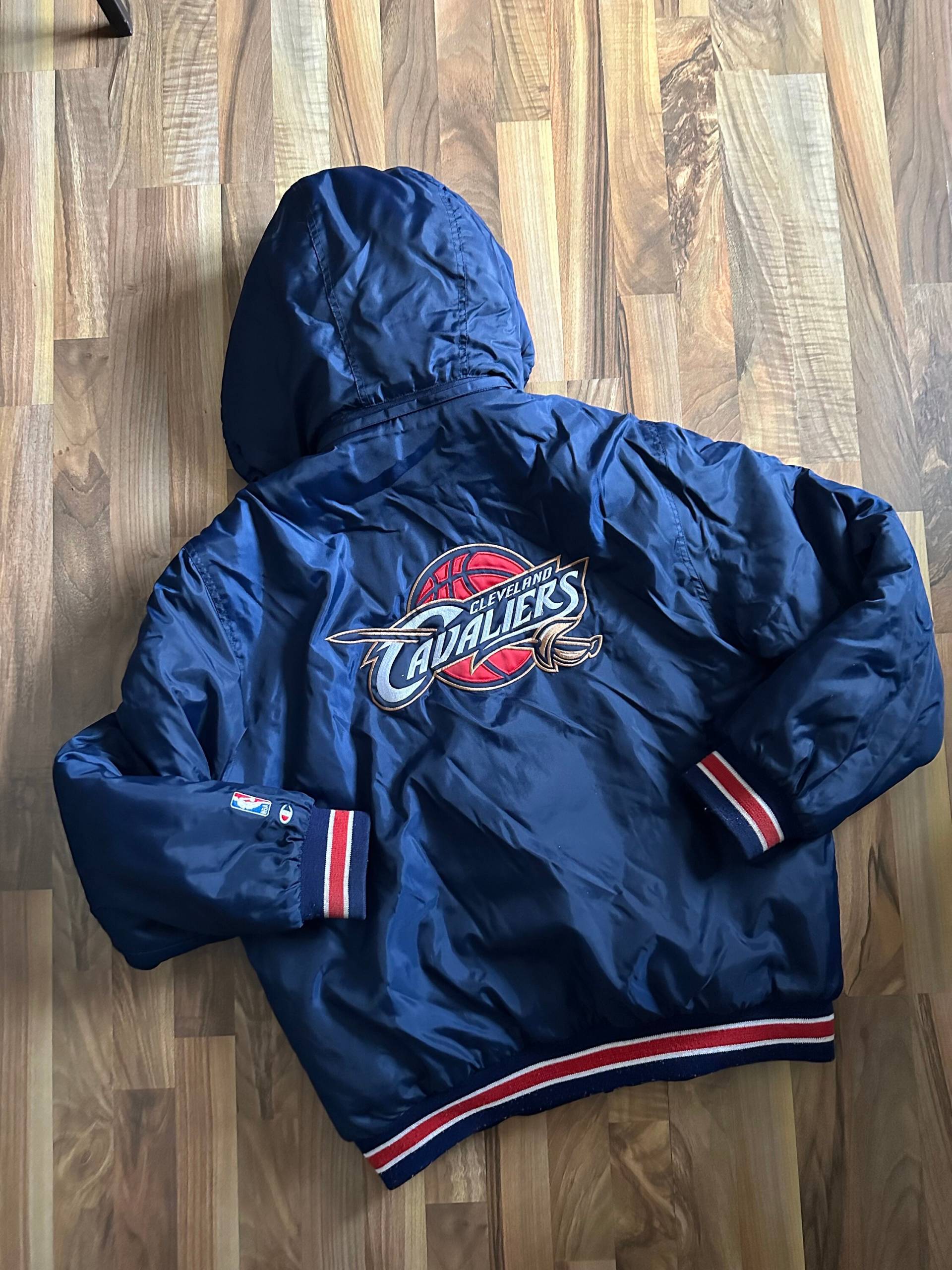 Champion Jacke Cleveland Cavaliers Size L Nba Vintage Starter Style Jacket von Adamd23456