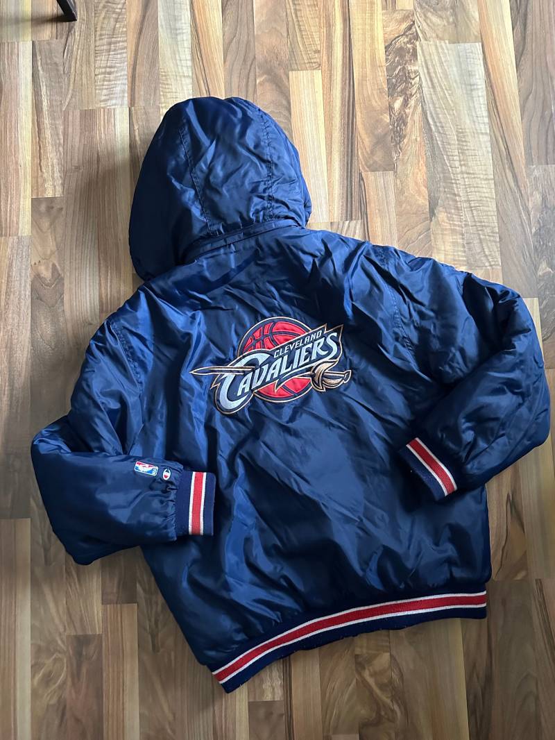Champion Jacke Cleveland Cavaliers Size L Nba Vintage Starter Style Jacket von Adamd23456