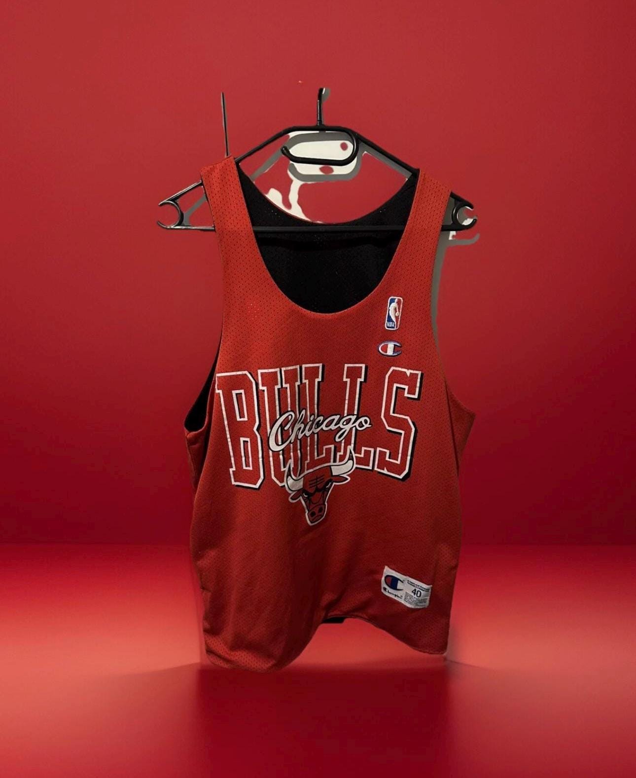 Champion Jersey Chicago Bulls Size M Nba 40 Vintage von Adamd23456