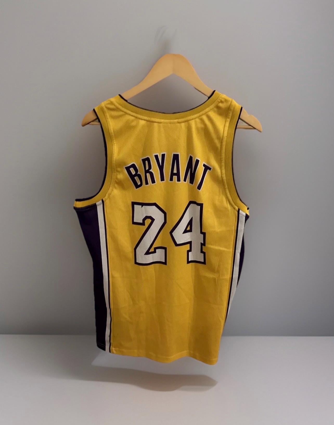 Champion Jersey Los Angeles Lakers Size M Nba Kobe Bryant 24 90S Vintage Retro von Adamd23456